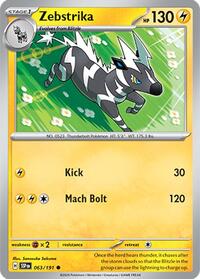 Zebstrika (63) - SV08: Surging Sparks (SSP)