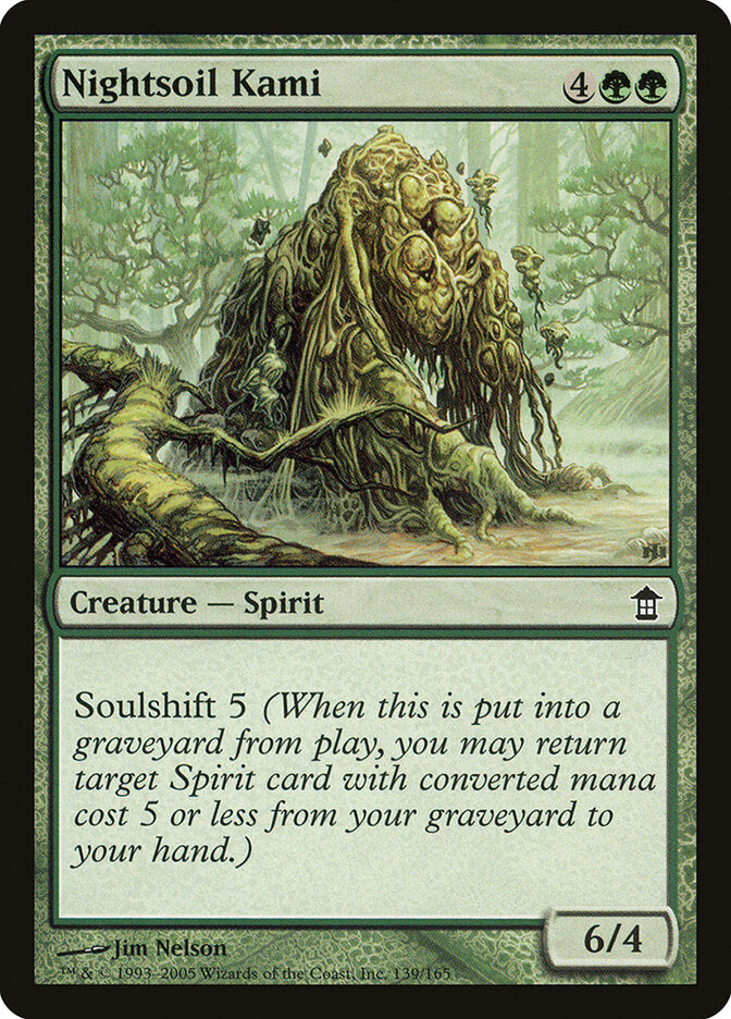 Nightsoil Kami (139) - Saviors of Kamigawa (SOK)