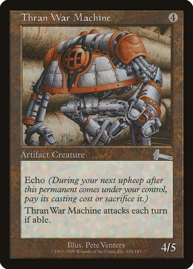 Thran War Machine (134) - Urza's Legacy (ULG)