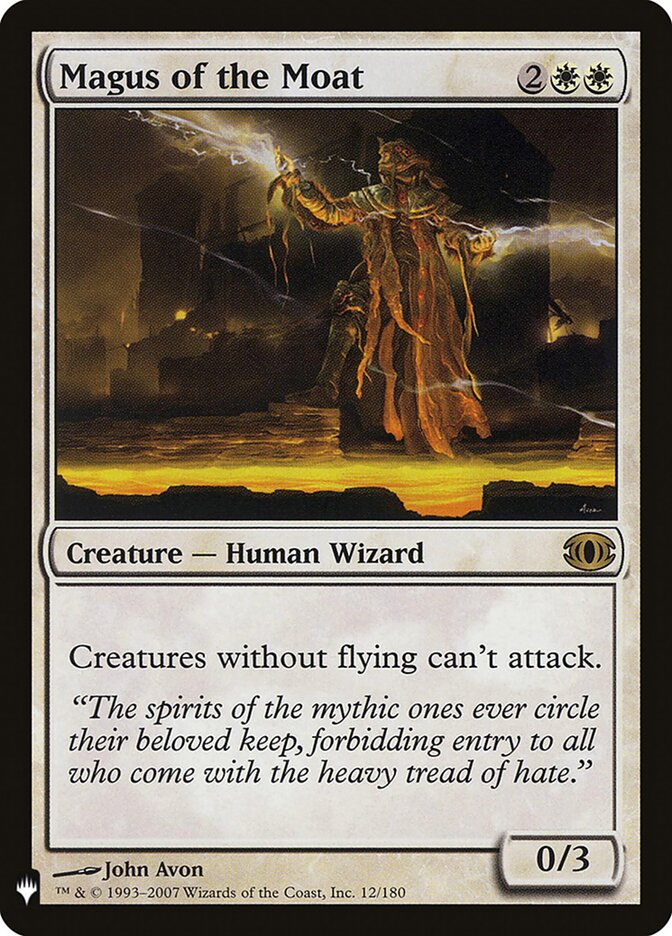 Magus of the Moat (FUT-12) - The List (PLST)