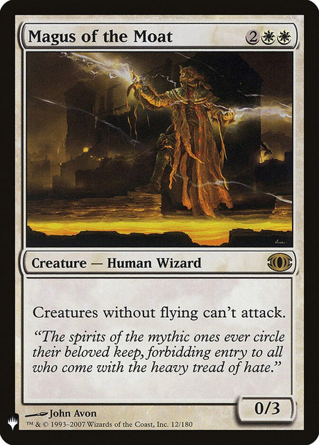 Magus of the Moat (FUT-12) - The List (PLST)