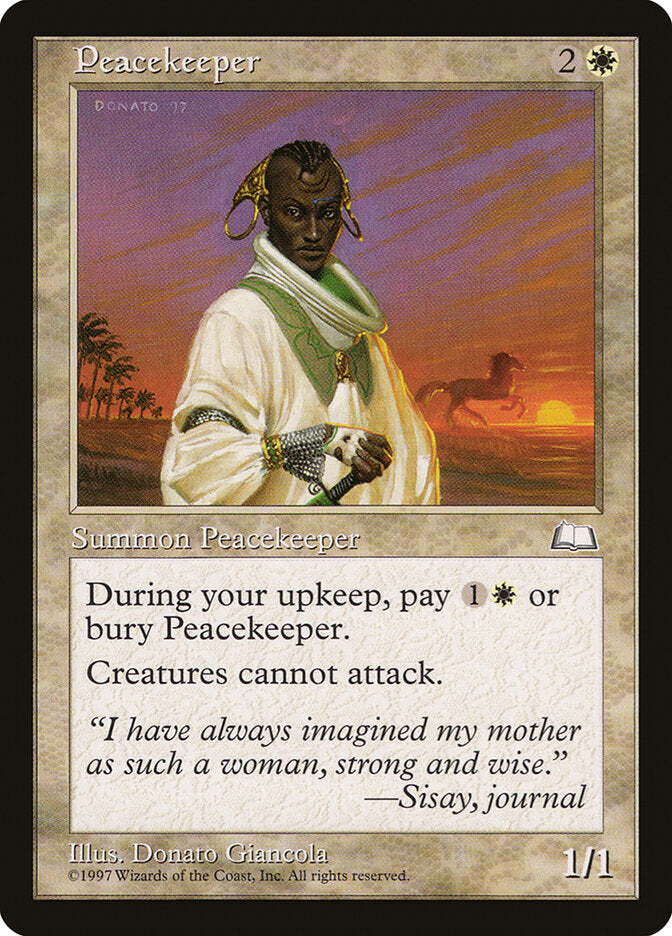 Peacekeeper (22) - Weatherlight (WTH)