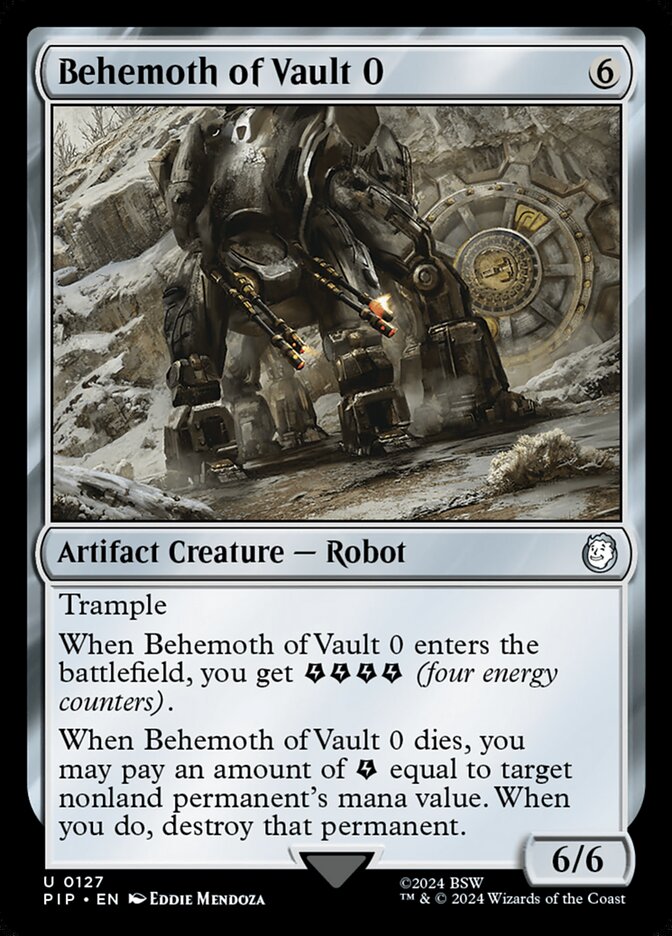 Behemoth of Vault 0 - Fallout (PIP)