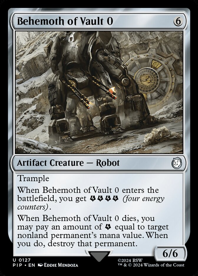 Behemoth of Vault 0 (127) - Fallout (PIP)
