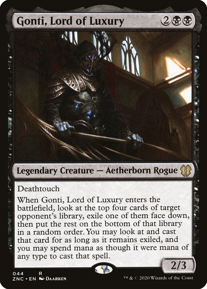 Gonti, Lord of Luxury (44) - Zendikar Rising Commander (ZNC)