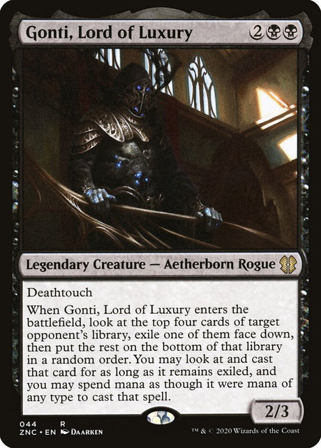 Gonti, Lord of Luxury (44) - Zendikar Rising Commander (ZNC)