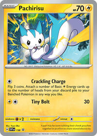 Pachirisu - (158) - SV: Scarlet & Violet Promo Cards (SVP)