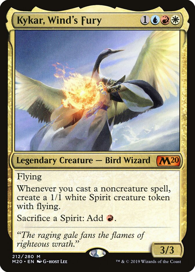 Kykar, Wind's Fury (212) - Core Set 2020 (M20)