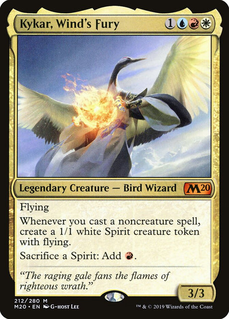 Kykar, Wind's Fury (212) - Core Set 2020 (M20)