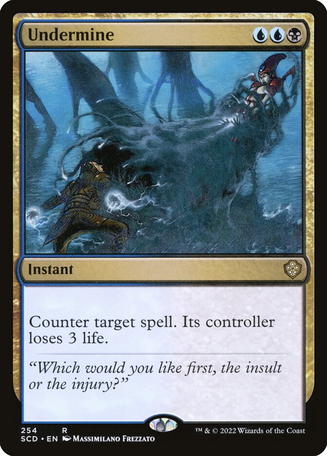 Undermine (254) - Starter Commander Decks (SCD)