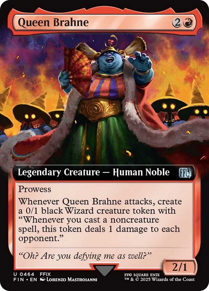 Queen Brahne (464) - [Extended Art] Final Fantasy (FIN)