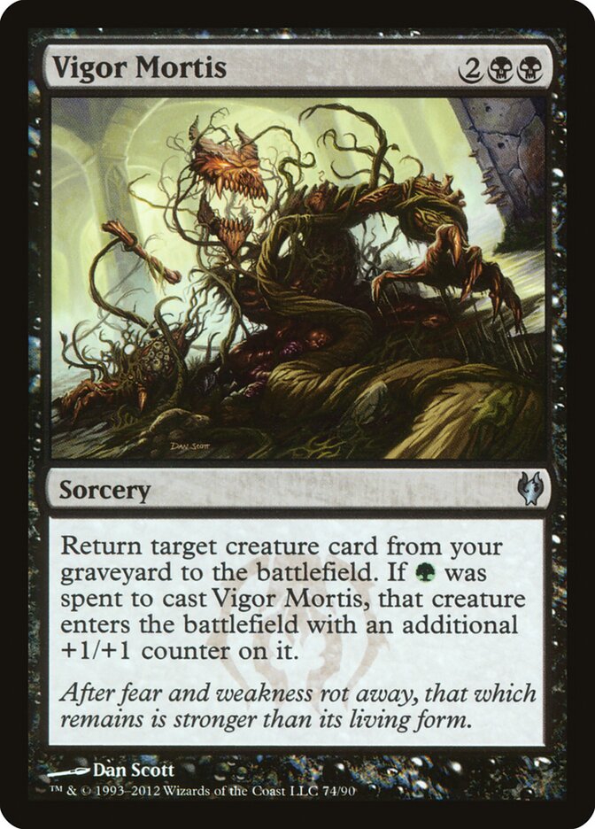 Vigor Mortis (74) - Duel Decks: Izzet vs. Golgari (DDJ)