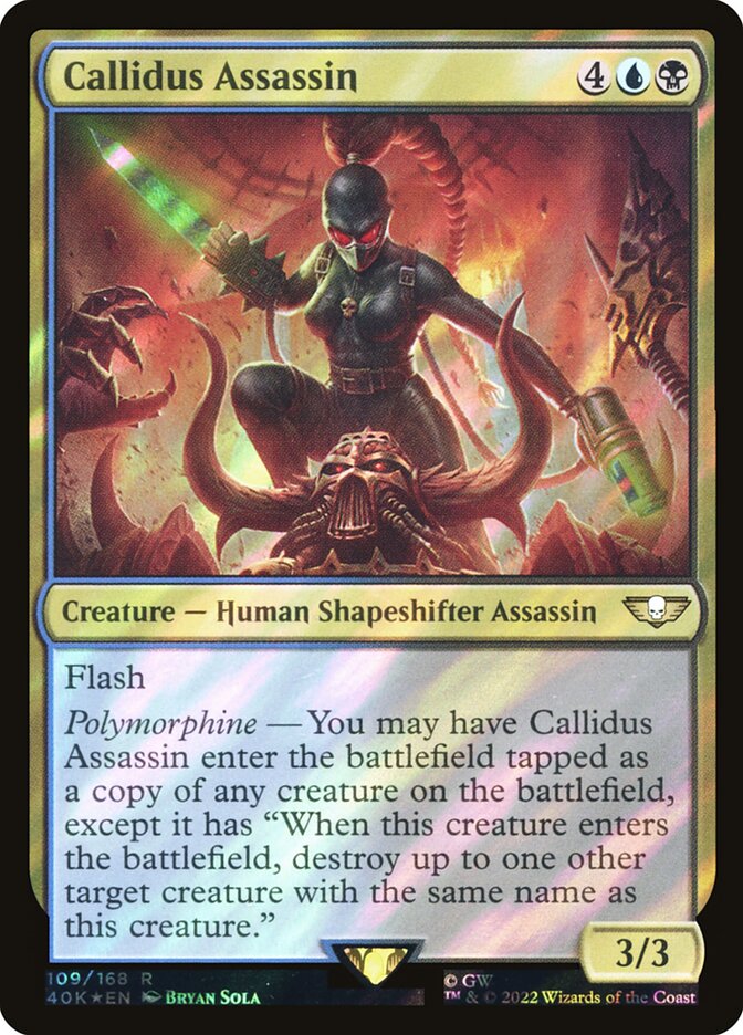 Callidus Assassin (109★) - Warhammer 40,000 Commander (40K)