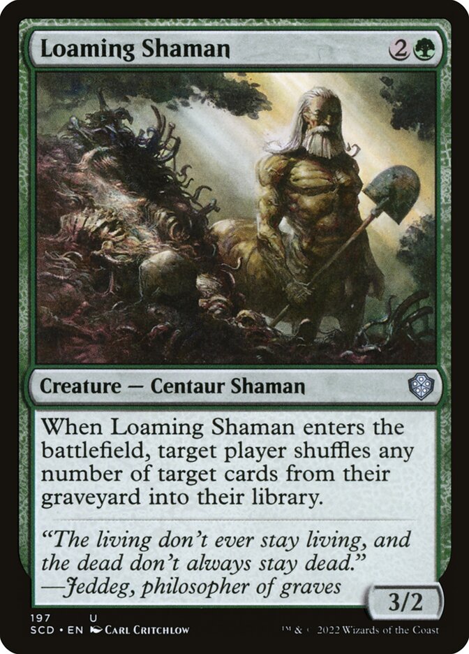 Loaming Shaman (197) - Starter Commander Decks (SCD)