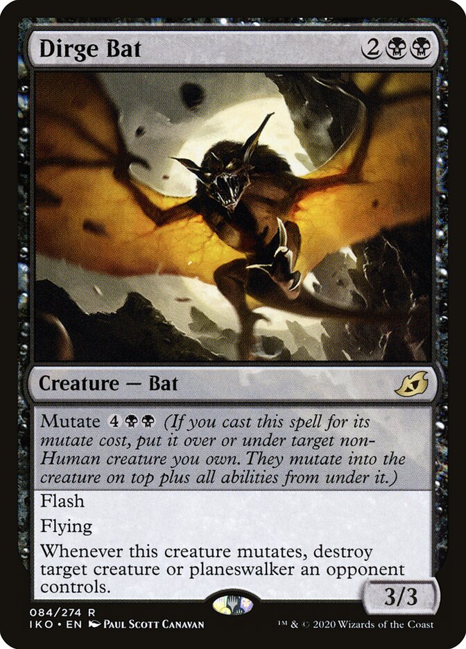 Dirge Bat (84) - Ikoria: Lair of Behemoths (IKO)