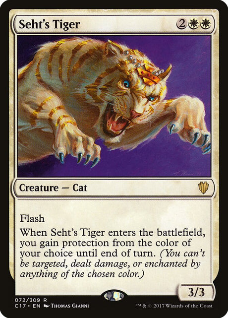 Seht's Tiger (72) - Commander 2017 (C17)