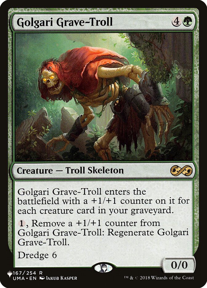 Golgari Grave-Troll (UMA-167) - The List (PLST)