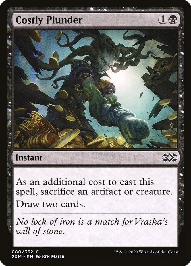 Costly Plunder (80) - Double Masters (2XM)