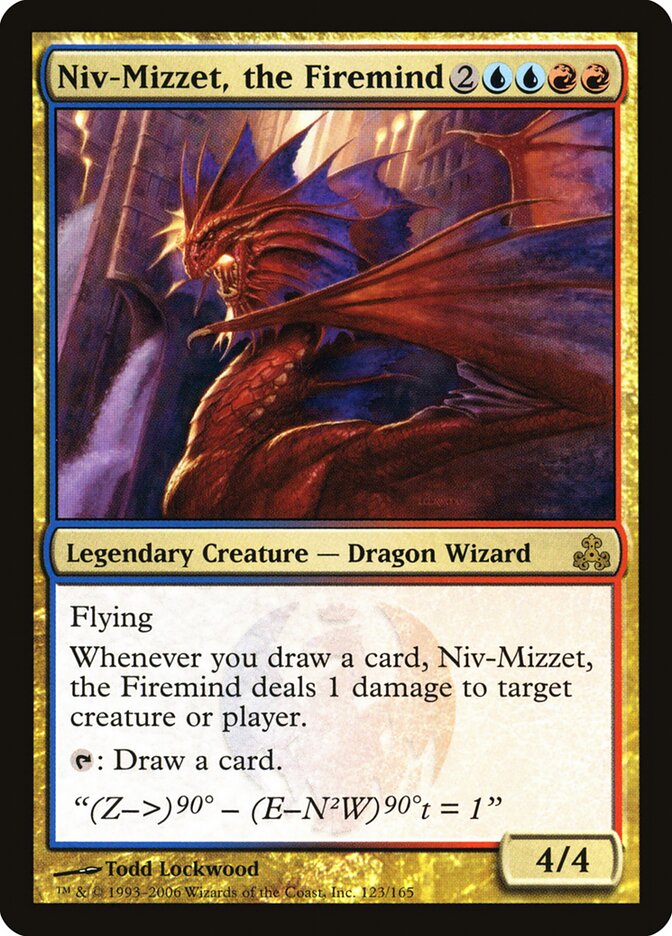Niv-Mizzet, the Firemind (123) - Guildpact (GPT)