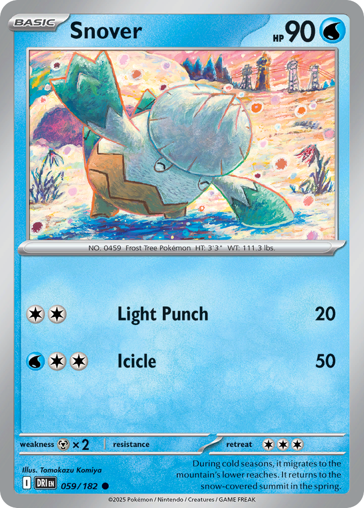 Snover (59/182) - Destined Rivals (DRI)