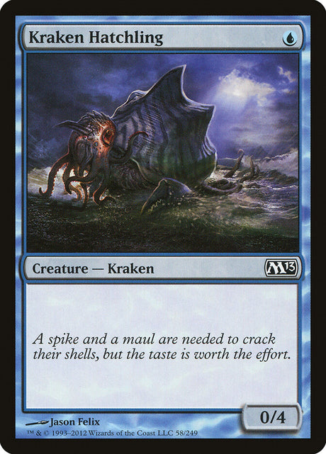 Kraken Hatchling (58) - Magic 2013 (M13)