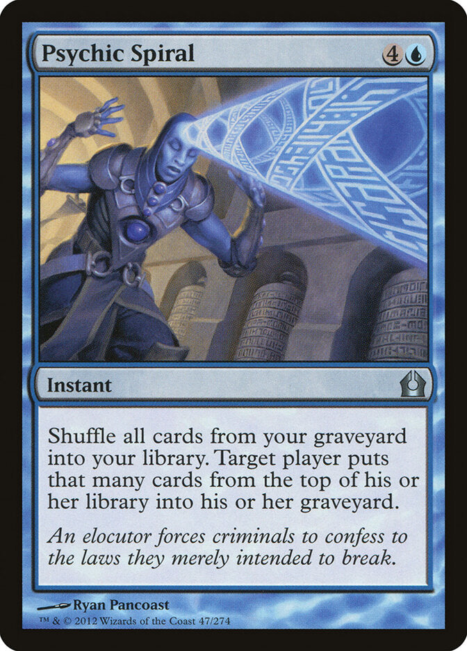 Psychic Spiral (47) - Return to Ravnica (RTR)