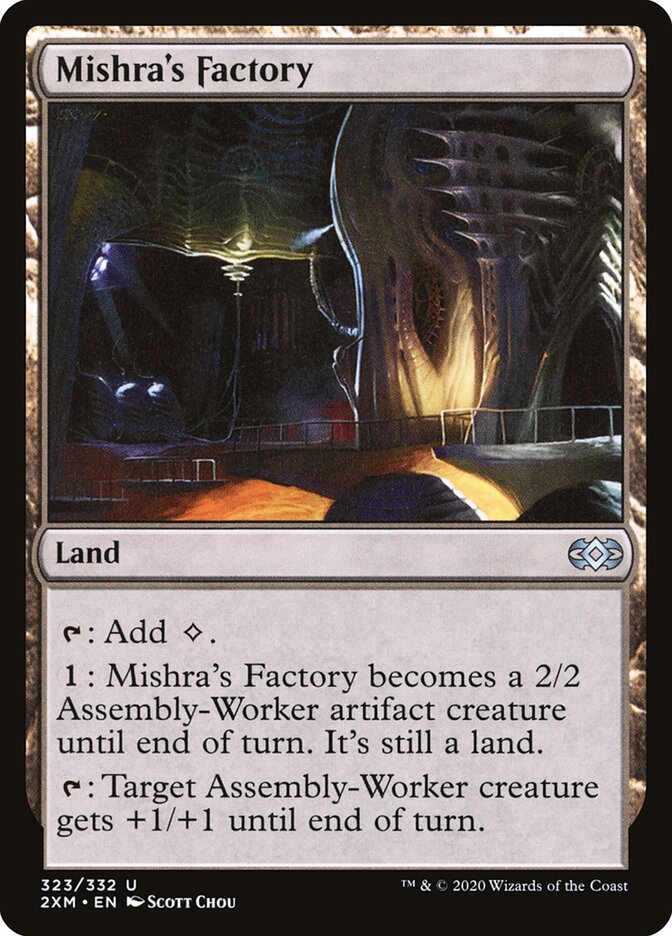 Mishra's Factory (323) - Double Masters (2XM)