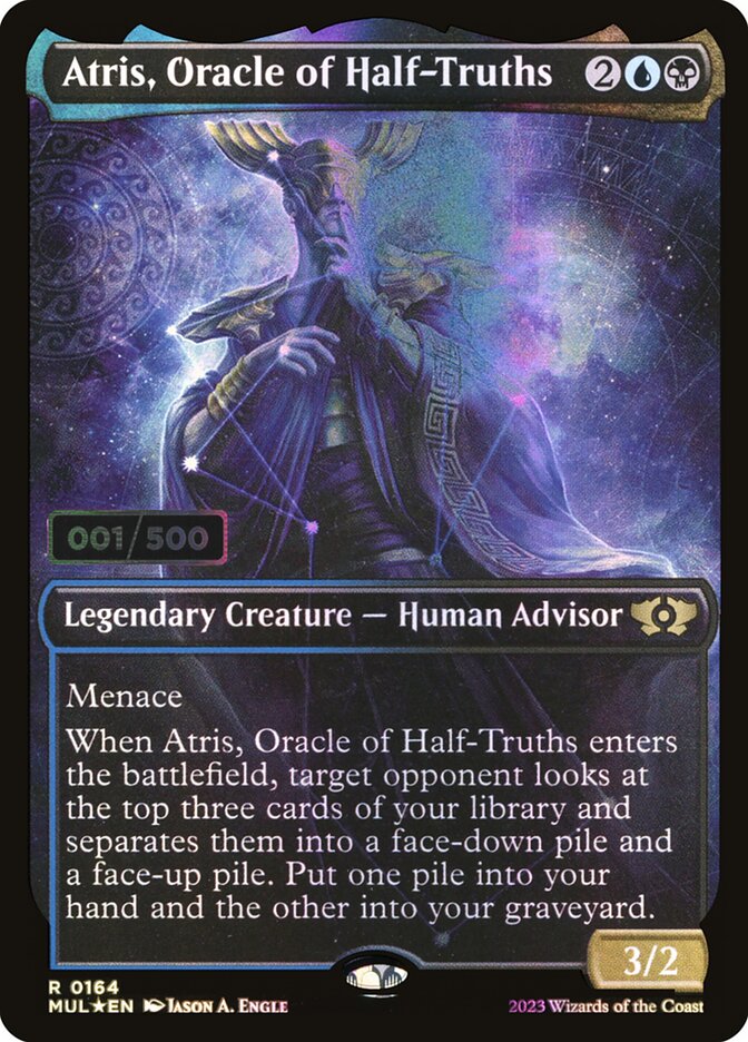 Atris, Oracle of Half-Truths (164z) - Multiverse Legends (MUL)
