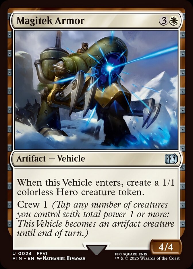 Magitek Armor (24) - [Foil] Final Fantasy (FIN)