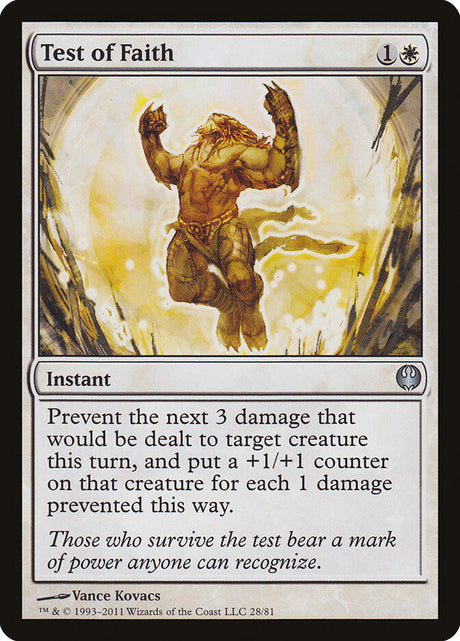 Test of Faith (28) - Duel Decks: Knights vs. Dragons (DDG)