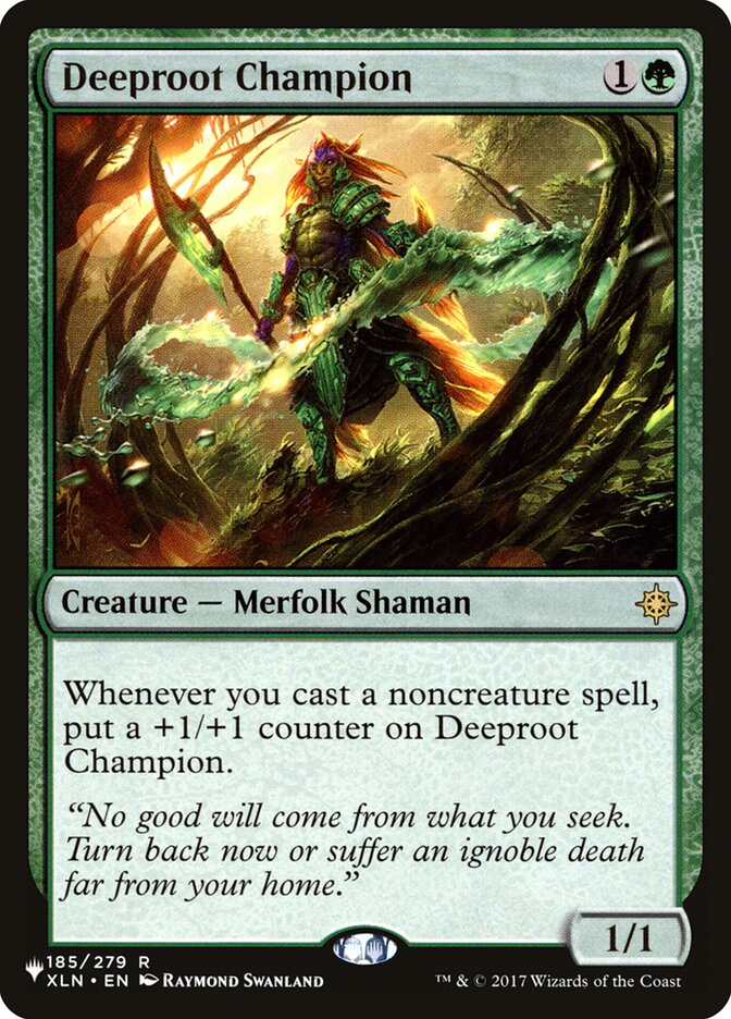 Deeproot Champion - The List (PLST)