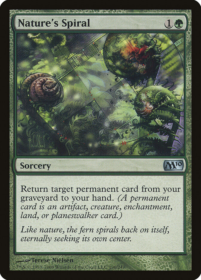 Nature's Spiral (196) - Magic 2010 (M10)