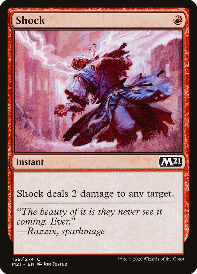 Shock (159) - Core Set 2021 (M21)