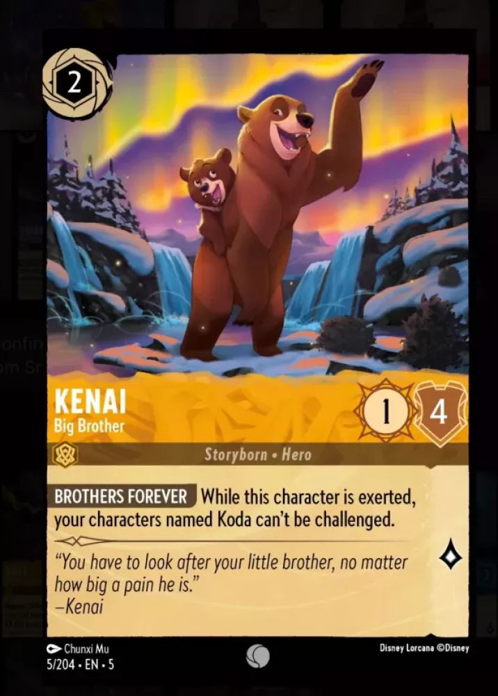 Kenai - Big Brother - [Foil] Shimmering Skies (5)