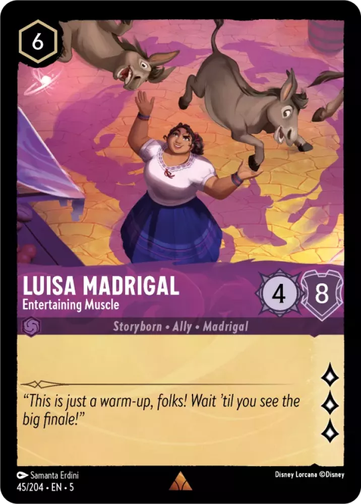 Luisa Madrigal - Entertaining Muscle - [Foil] Shimmering Skies (5)