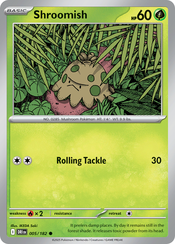 Shroomish (5/182) - Destined Rivals (DRI)
