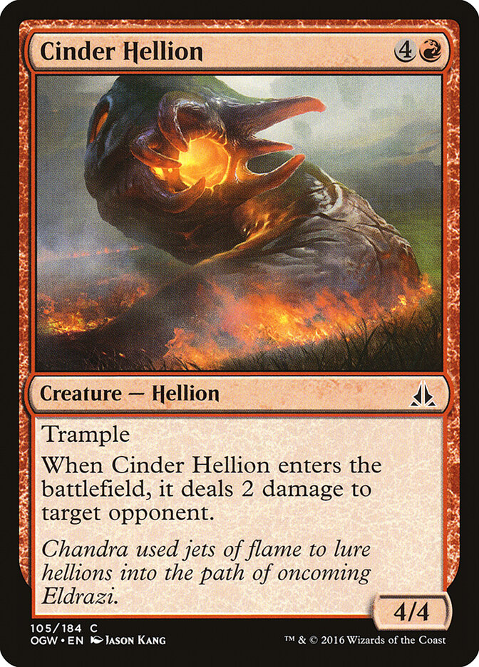 Cinder Hellion (105) - Oath of the Gatewatch (OGW)