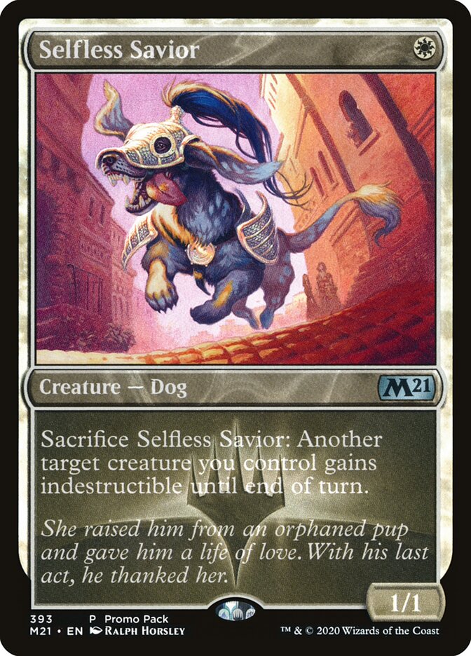 Selfless Savior (393) - Core Set 2021 (M21)