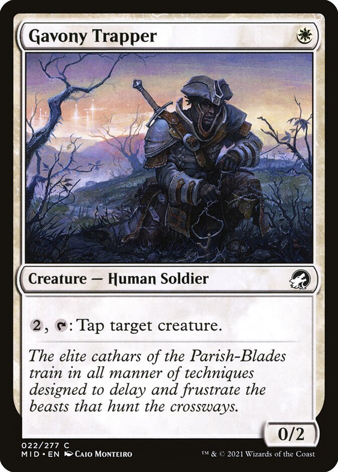 Gavony Trapper (22) - Innistrad: Midnight Hunt (MID)