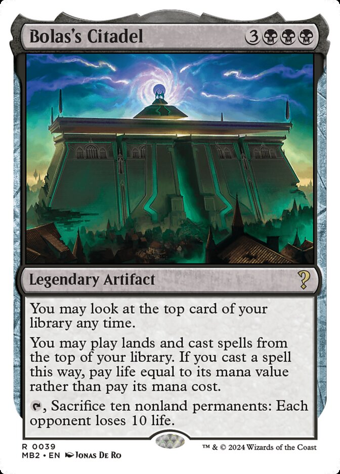 Bolas's Citadel (39) - Mystery Booster 2 (MB2)