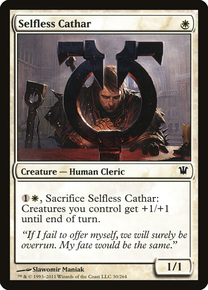 Selfless Cathar (30) - Innistrad (ISD)
