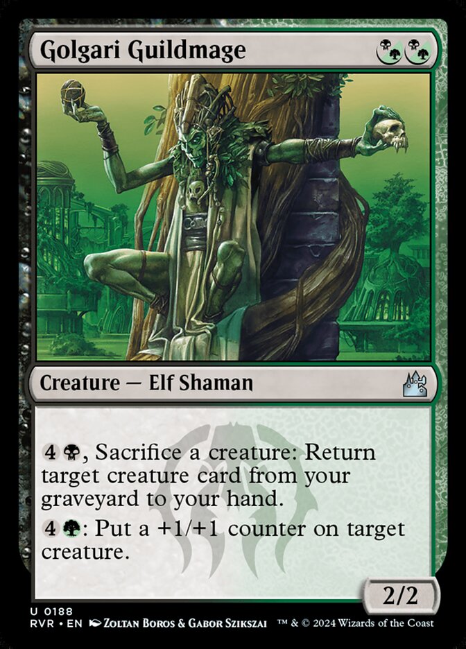 Golgari Guildmage (188) - Ravnica Remastered (RVR)