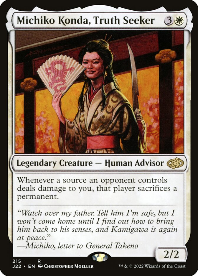 Michiko Konda, Truth Seeker (215) - Jumpstart 2022 (J22)