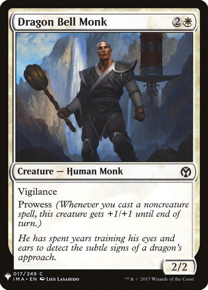 Dragon Bell Monk - The List (PLST)