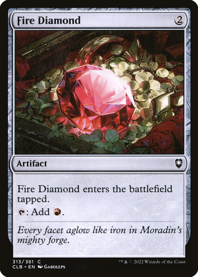 Fire Diamond (313) - Commander Legends: Battle for Baldur's Gate (CLB)