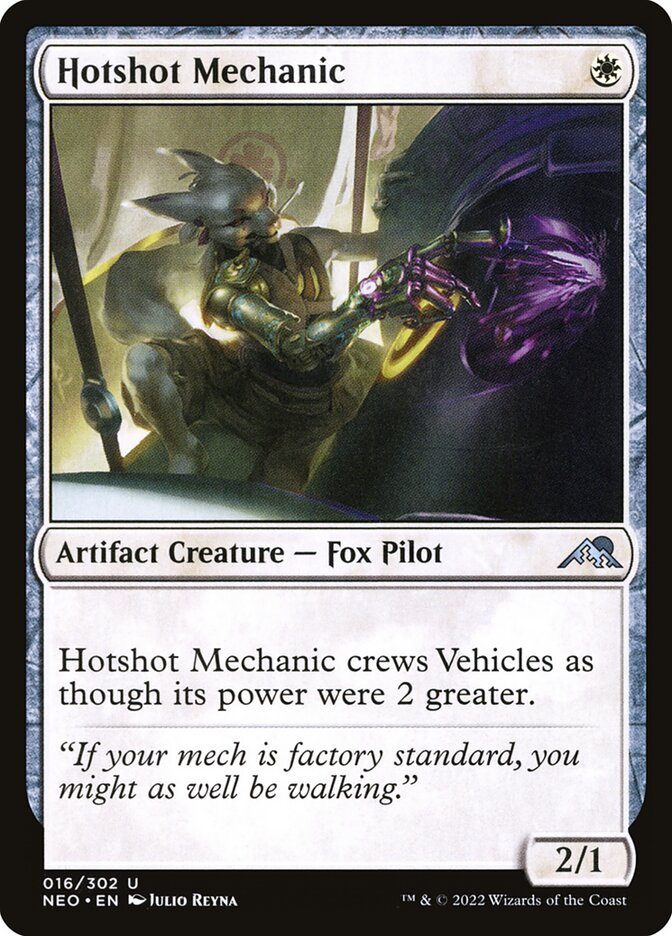 Hotshot Mechanic (16) - Kamigawa: Neon Dynasty (NEO)