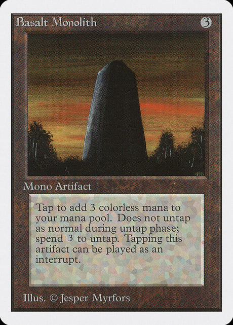 Basalt Monolith (232) - Unlimited Edition (2ED)