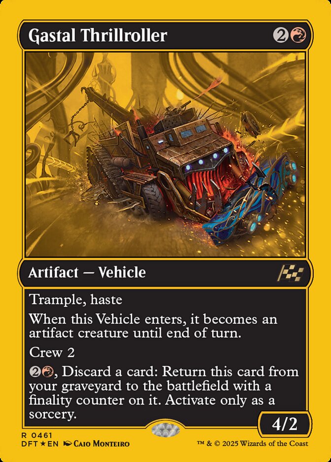 Gastal Thrillroller - [First Place Foil] Aetherdrift (DFT)