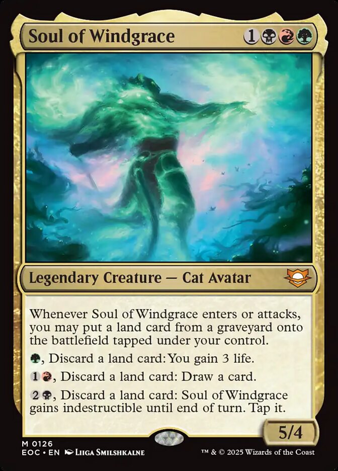 Soul of Windgrace (126) - Edge of Eternities Commander (EOC)