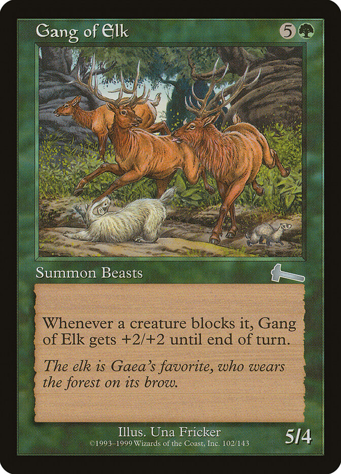 Gang of Elk (102) - Urza's Legacy (ULG)